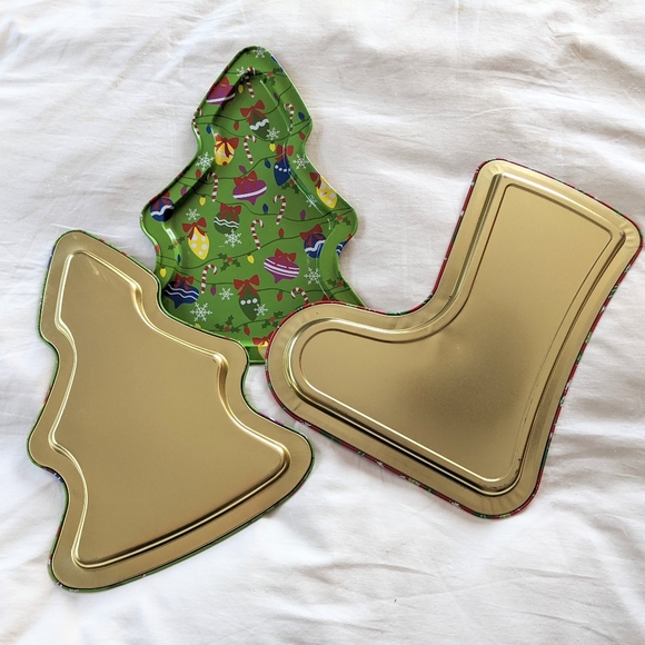 SOLD🎄Set of 3🎄Christmas trays - Picture 2 of 6